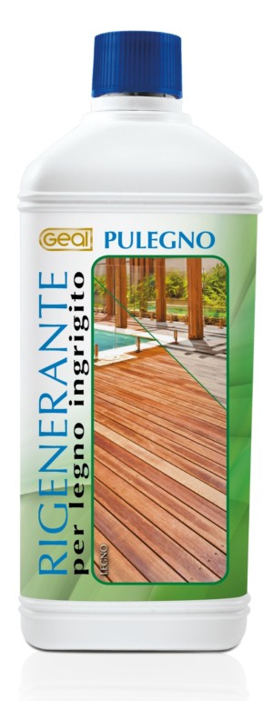 Pulitore PULEGNO - pulitore per pavimenti esterni in legno ingrigiti dal tempo