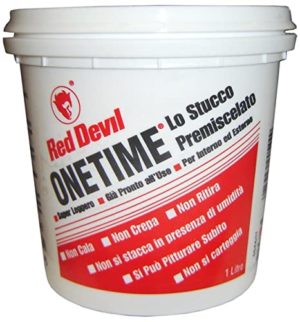 STUCCO ULTRALEGGERO PROFESSIONALE RED DEVIL ONETIME