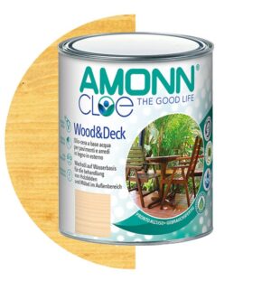 CLOE WOOD&DECK OLIO - CERA A BASE ACQUA PER PAVIMENTI E ARREDI IN LEGNO IN ESTERNO
