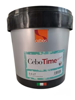 Cebo Time ACTIVE - Pittura pennellata effetto satinato antimuffa