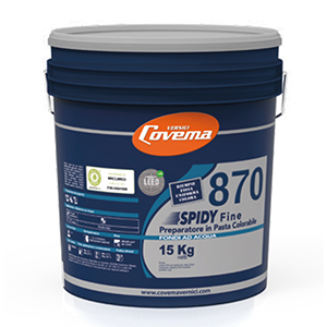 870 SPIDY Preparatore in pasta fine a spatola o rullo (stucco per rasature lisce)